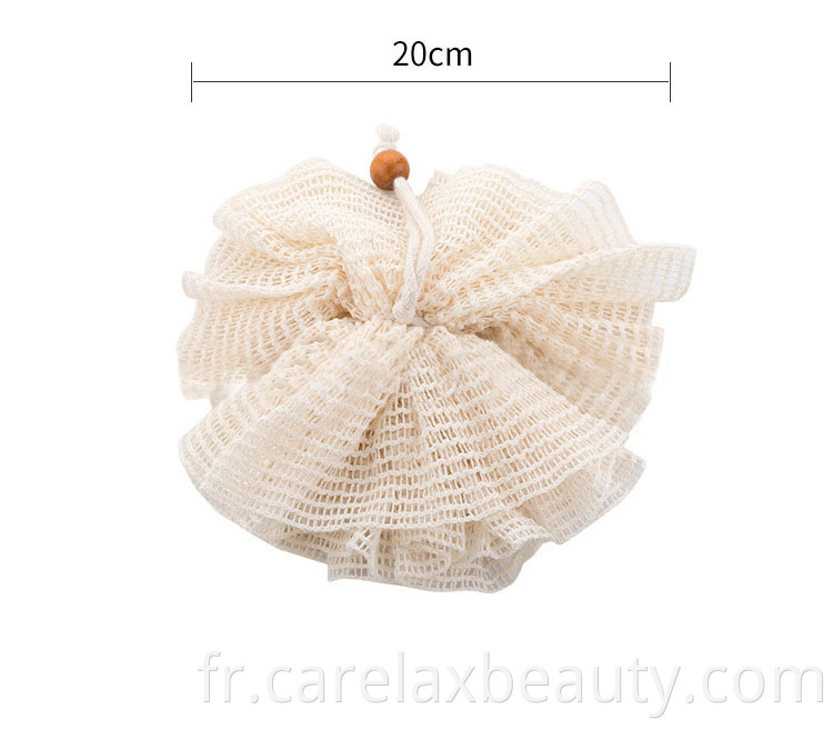 OEM Factory Eco-Friendly Bamboo Fiber Bath Bath Sponge